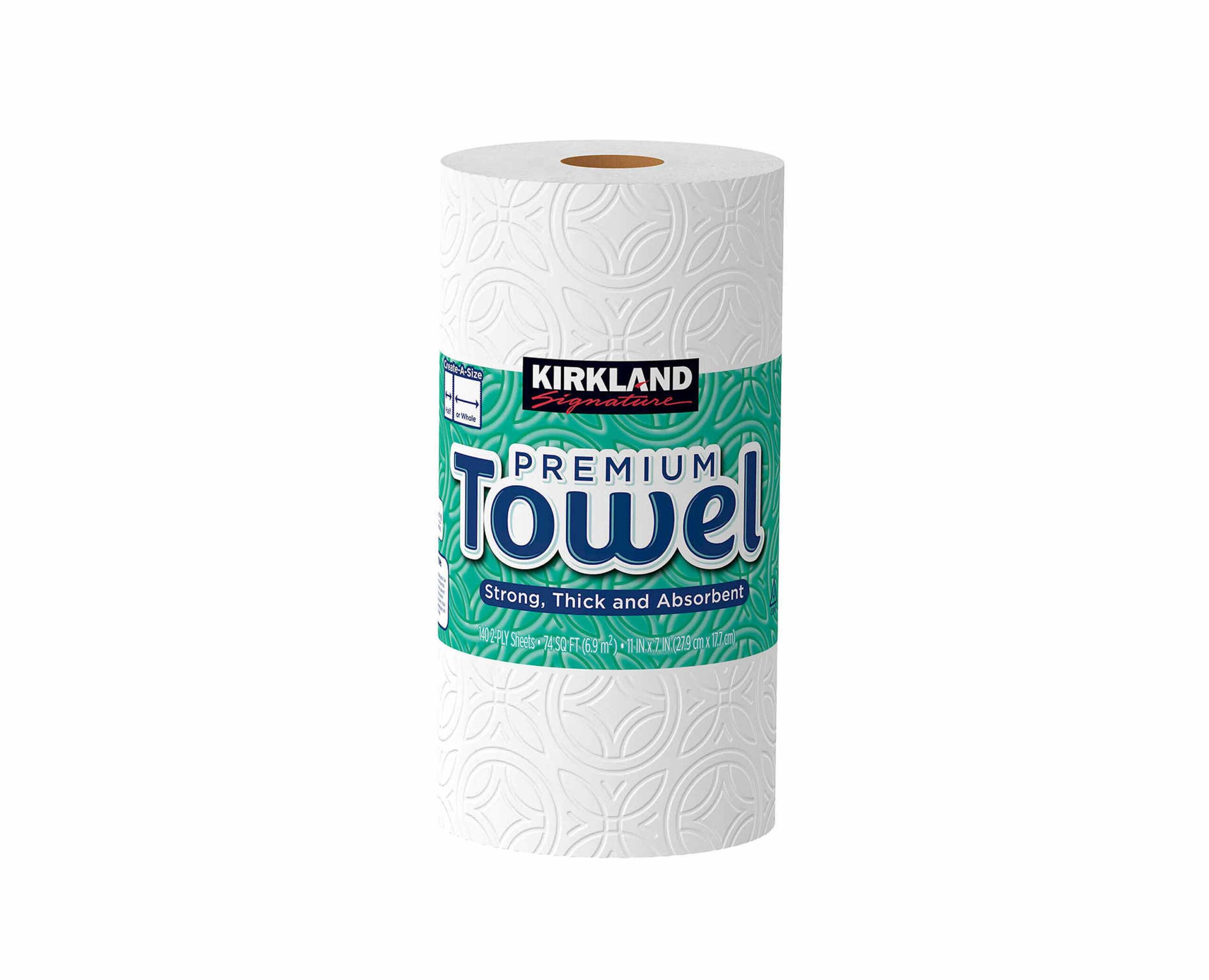 Kirkland Signature Premium Hand Paper Towel 12 Rolls/ 160 Sheets